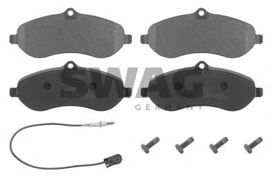 62916830 SWAG Brake Pad Set, disc brake
