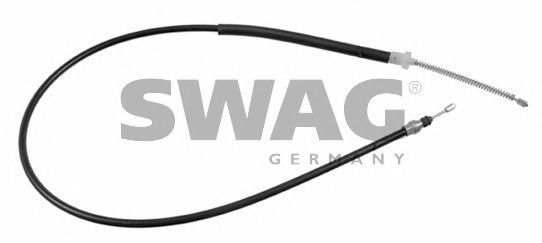 62 91 7909 SWAG Cable, parking brake