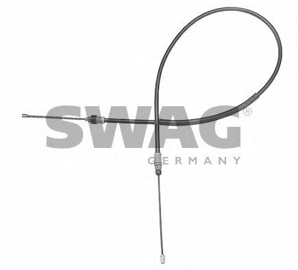 62 91 7911 SWAG Cable, parking brake