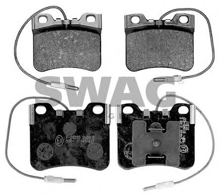 64916368 SWAG Brake Pad Set, disc brake
