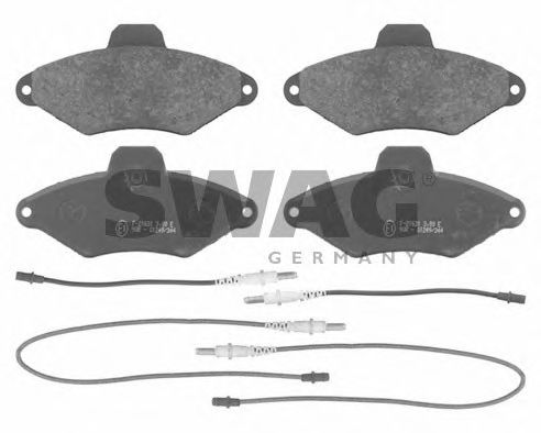 64916413 SWAG Brake Pad Set, disc brake