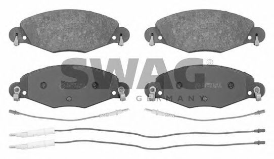 64 91 6419 SWAG Brake System Brake Pad Set, disc brake
