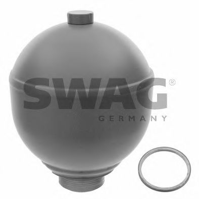 64 92 2495 SWAG Suspension Sphere, pneumatic suspension