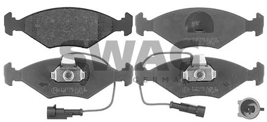 70 11 6052 SWAG Brake Pad Set, disc brake