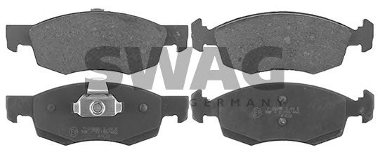 70 11 6056 SWAG Brake Pad Set, disc brake