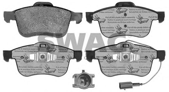 70 11 6059 SWAG Brake Pad Set, disc brake
