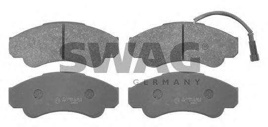 70 91 6663 SWAG Brake Pad Set, disc brake