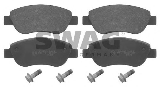 70916857 SWAG Brake Pad Set, disc brake