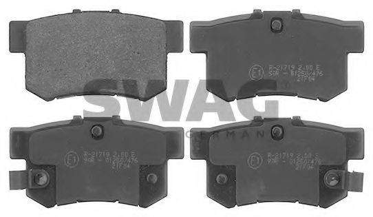 70 91 6873 SWAG Brake Pad Set, disc brake