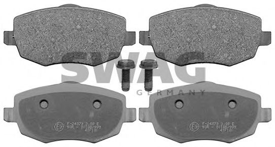 72 11 6098 SWAG Brake Pad Set, disc brake