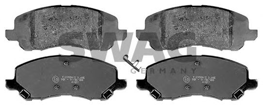 72 11 6102 SWAG Brake Pad Set, disc brake