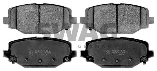 72 11 6111 SWAG Brake Pad Set, disc brake