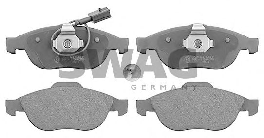 74 11 6014 SWAG Brake System Brake Pad Set, disc brake