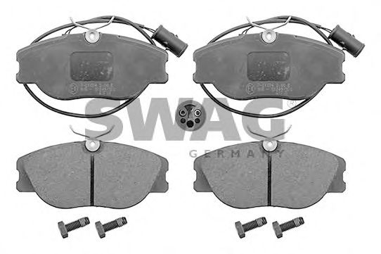 74 11 6015 SWAG Brake Pad Set, disc brake