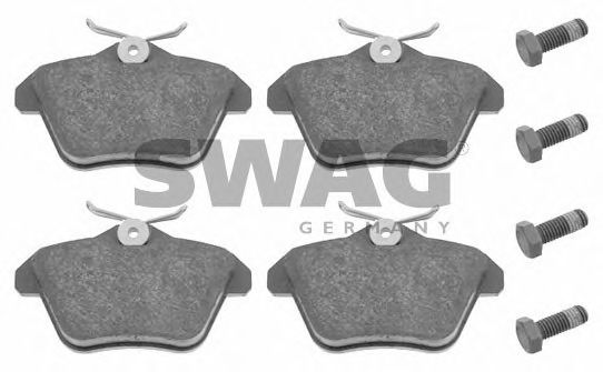 74 91 6245 SWAG Brake Pad Set, disc brake