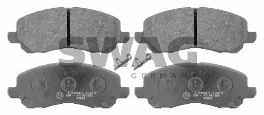 80916644 SWAG Brake Pad Set, disc brake