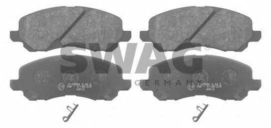 80 91 6741 SWAG Brake Pad Set, disc brake