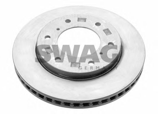 80 92 8437 SWAG Brake Disc