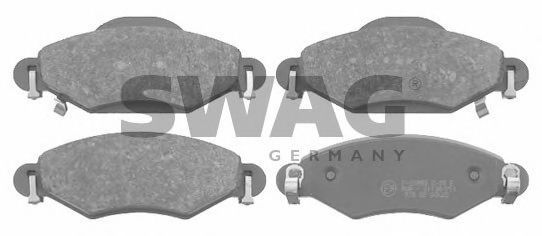81 91 6576 SWAG Brake System Brake Pad Set, disc brake