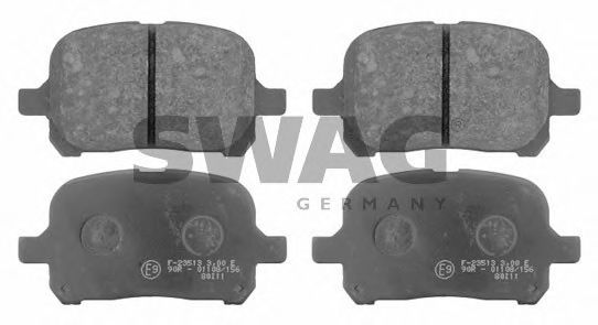 81 91 6724 SWAG Brake Pad Set, disc brake