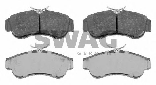 82916201 SWAG Brake Pad Set, disc brake