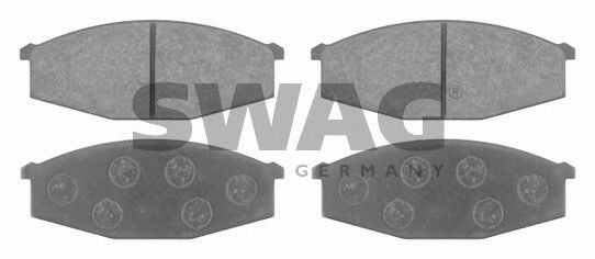 82 91 6263 SWAG Brake Pad Set, disc brake