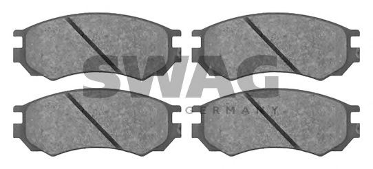 82 91 6367 SWAG Brake Pad Set, disc brake