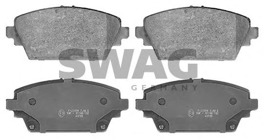82 91 6389 SWAG Brake Pad Set, disc brake