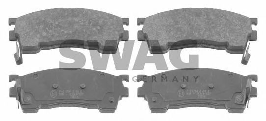 83 91 6198 SWAG Brake Pad Set, disc brake