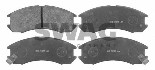 83 91 6282 SWAG Brake System Brake Pad Set, disc brake