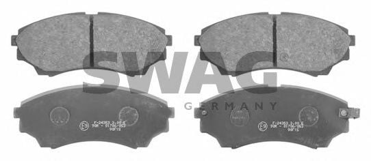 83 91 6739 SWAG Brake Pad Set, disc brake