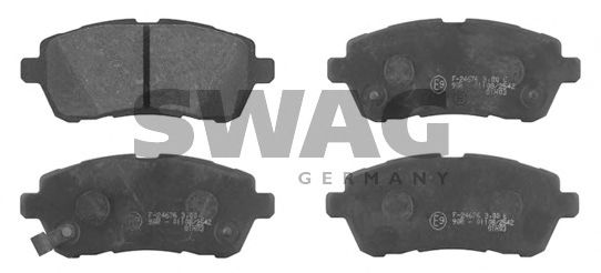 83 91 6771 SWAG Brake Pad Set, disc brake