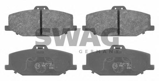 84 91 6655 SWAG Brake System Brake Pad Set, disc brake