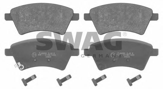 84916658 SWAG Brake Pad Set, disc brake