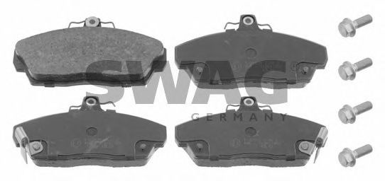 85 91 6114 SWAG Brake Pad Set, disc brake