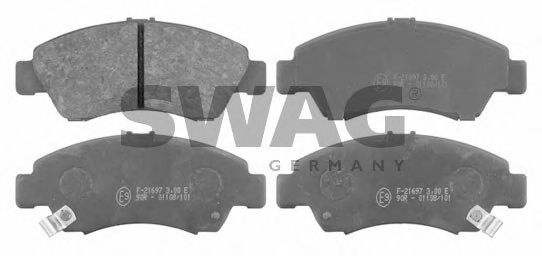 85 91 6303 SWAG Brake Pad Set, disc brake