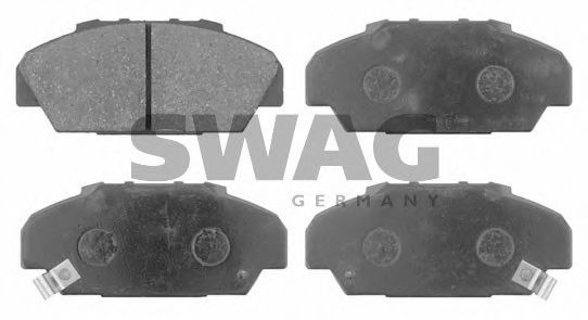 85 91 6365 SWAG Brake Pad Set, disc brake