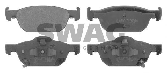 85 91 6791 SWAG Brake Pad Set, disc brake