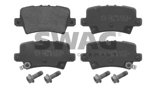 85 91 6801 SWAG Brake Pad Set, disc brake
