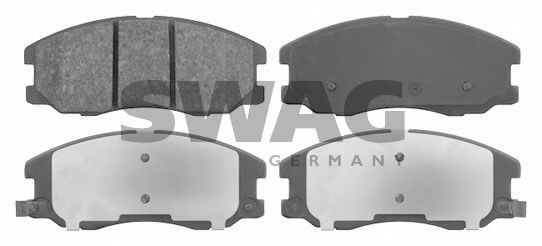 89 91 6632 SWAG Brake System Brake Pad Set, disc brake