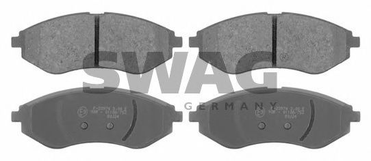 89916721 SWAG Brake Pad Set, disc brake
