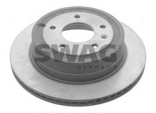 89 93 1430 SWAG Brake System Brake Disc
