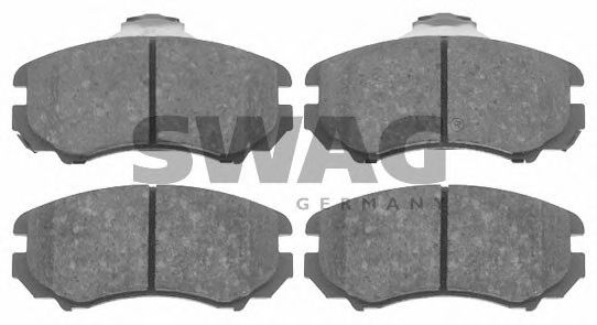 90 91 6489 SWAG Brake Pad Set, disc brake