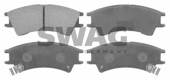 90916541 SWAG Brake Pad Set, disc brake