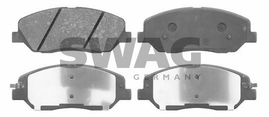 90 91 6667 SWAG Brake Pad Set, disc brake