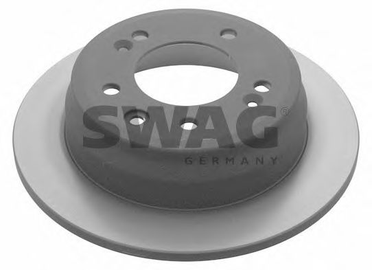 90 93 1363 SWAG Brake System Brake Disc
