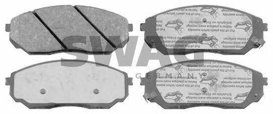 91 91 6471 SWAG Brake Pad Set, disc brake