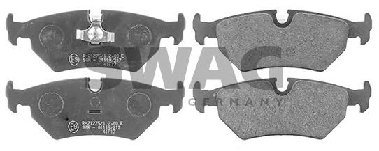 99 11 6081 SWAG Brake Pad Set, disc brake