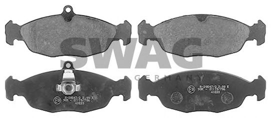 99 11 6082 SWAG Brake Pad Set, disc brake
