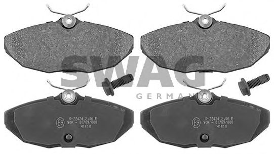 99 11 6084 SWAG Brake Pad Set, disc brake